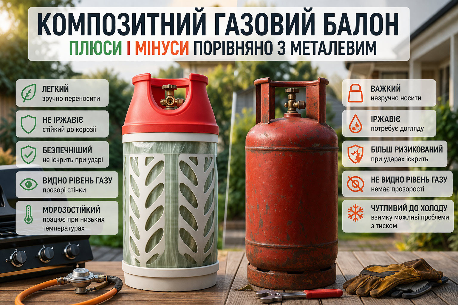 Композитный газовый баллон