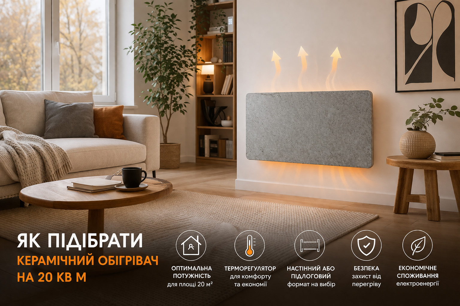 Керамічний обігрівач