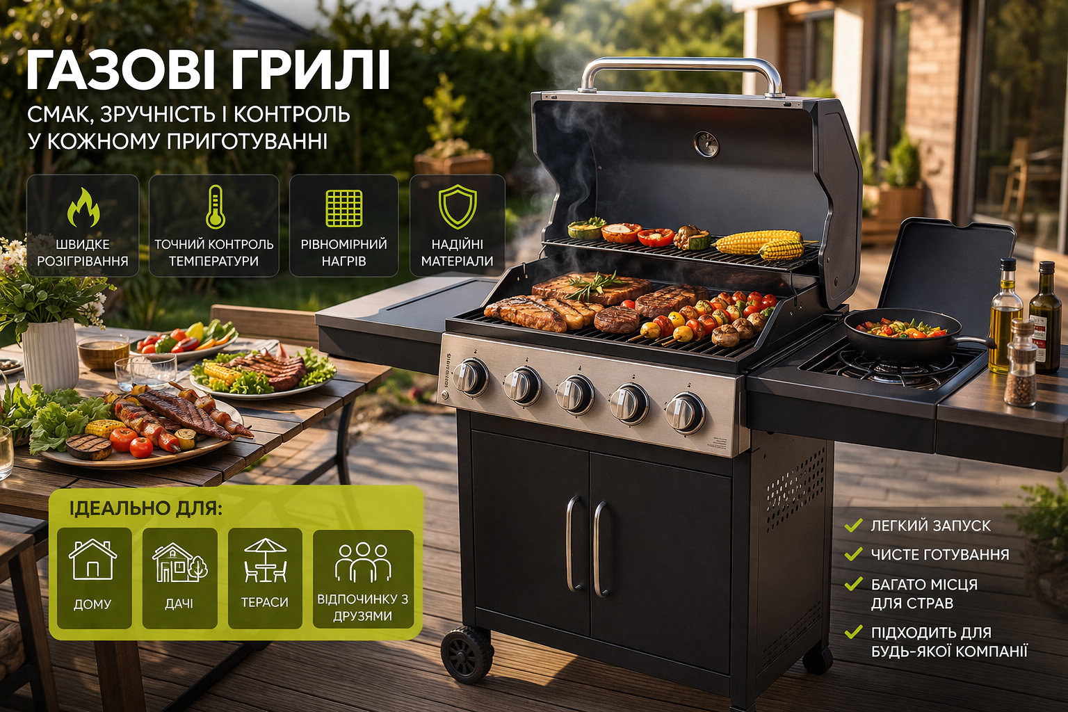 Газові грилі